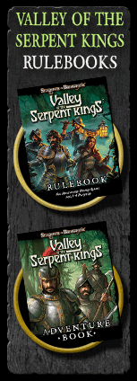 Check Out the Valley of the Serpent Kings Rulebooks