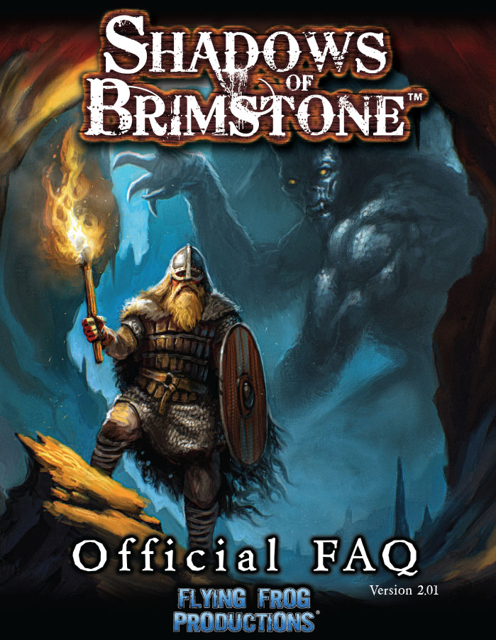 Shadows of Brimstone FAQ Cover