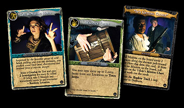 Cards from the game
