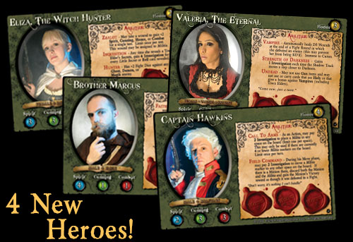 Four new Heroes