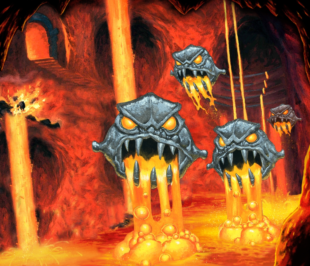 Magma Fiends in the Caverns of Cynder